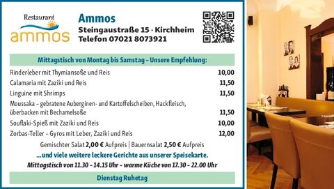 Mittagstisch Mittagstisch
