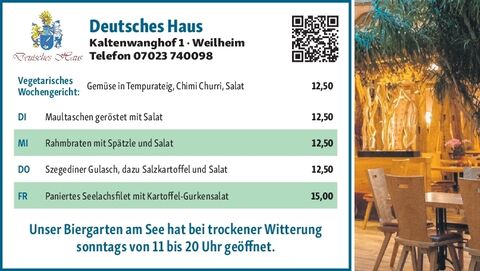 Mittagstisch Mittagstisch