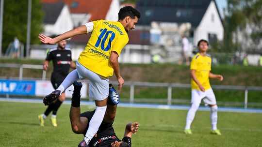 Am Ende „etwas schlampig“: Manuel Lisac und der VfL beim 5:3-Heimerfolg gegen den Bezirksliga-Aufsteiger KSG Eislingen. Foto: Ma Am Ende „etwas schlampig“: Manuel Lisac und der VfL beim 5:3-Heimerfolg gegen den Bezirksliga-Aufsteiger KSG Eislingen. Foto: Ma
