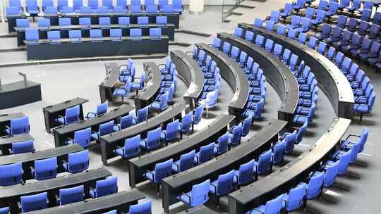 Plenarsaal des Deutschen Bundestags Plenarsaal des Deutschen Bundestags