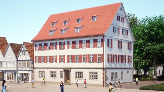 Mönchshaus in Kirchheim (Visualisierung)