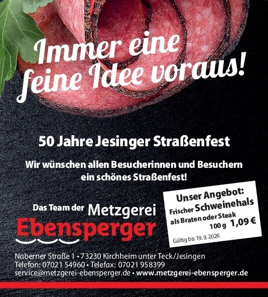 50. Jesinger Straßenfest