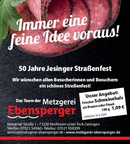50. Jesinger Straßenfest