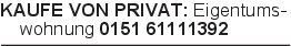 KAUFE VON PRIVAT: Eigentu