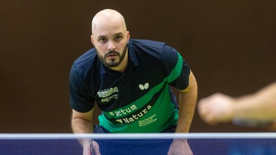 Gewappnet für den Saisonstart: Jakob Baum und der SVN. Foto: Carsten Riedl