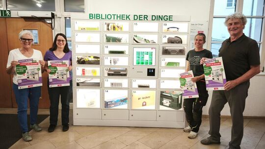 Zufrieden mit den ersten Monaten (von links): Inge Hertlein, Kristin Röhrle, Anika Schaefer und Andreas Berger. Foto: Andreas Wa