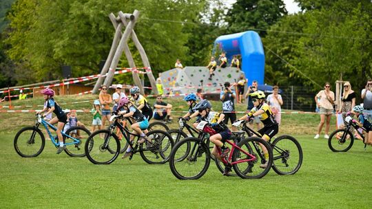 Der Kids Bike Cup ist ein Mountainbike-Rennen für Kinder und wird vom TV Bissingen ausgerichtet. Archivfoto: Markus Brändli Der Kids Bike Cup ist ein Mountainbike-Rennen für Kinder und wird vom TV Bissingen ausgerichtet. Archivfoto: Markus Brändli