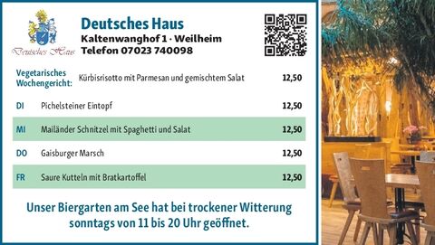 Mittagstisch