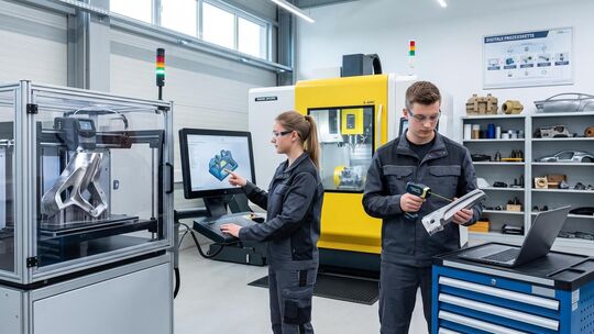 Technische Modellbauer/-innen bringen Ideen präzise in Form. Sie verbinden dabei technisches Verständnis und handwerkliches Gesc