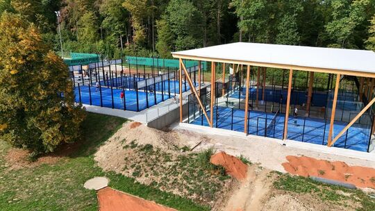 Der TSV Ötlingen erweitert seine Padelanlage um zwei überdachte Courts. Foto: pr