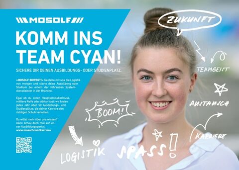 Komm ins Team Cyan!