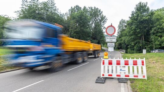 Ende März 2027 soll die Sperrung endlich der Vergangenheit angehören. Foto: Carsten Riedl Ende März 2027 soll die Sperrung endlich der Vergangenheit angehören. Foto: Carsten Riedl