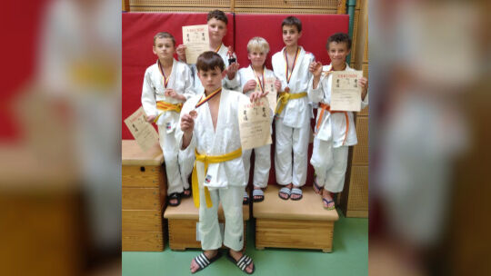 Die Kirchheimer U13-Judoka haben Bronze geholt. Foto: pr