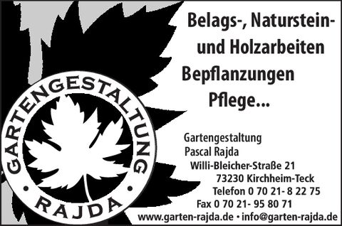 Gartengestaltung