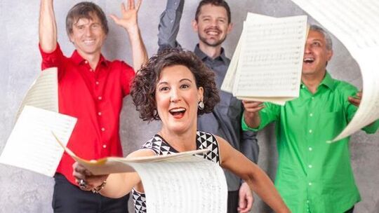Das Isabelle Bodenseh Quartett verbindet Jazz mit Elementen aus Klassik, Latin und Funk. Zur ungewöhnlichen Besetzung gehören Ba