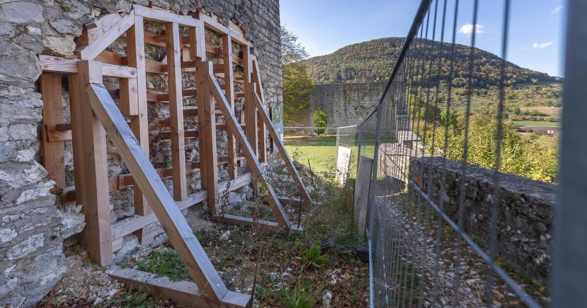 Sulzburg Castle in Lenningen will continue to crumble until 2029