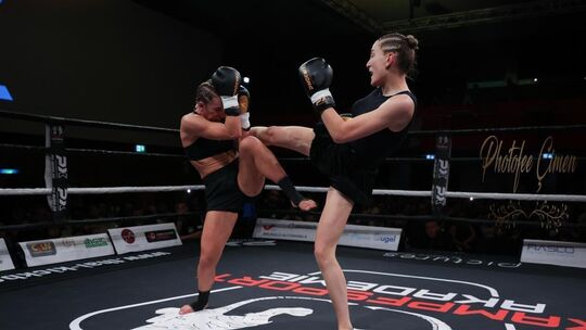 Shanaya Murati aus Albanien (links) und Dilay Abanoz haben den EM-Titel unter sich ausgemacht. Foto: pr