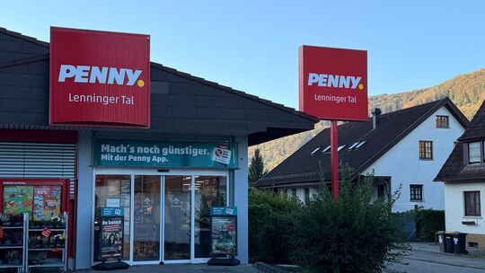 Der Discounter Penny zieht sich aus dem Lenninger Tal zurück. Foto: Jule Störk
