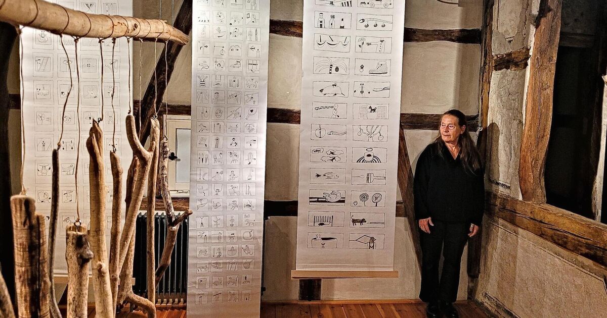 Exhibition in Lenningen: with ink, breath and embers