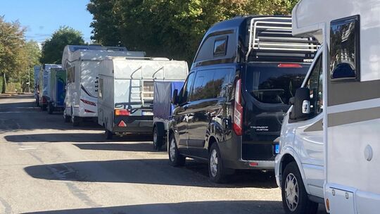 Auch das Abstellen von Wohnwagen und Wohnmobilen im öffentlichen Straßenraum soll beim neuen Kirchheimer Parkraumkonzept genauer