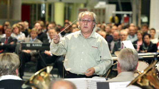 Heribert Diemer war 30 Jahre lang der Leiter der Senioren-Kapelle „Herbstwind“. Archiv-Foto: Jean-Luc Jacques