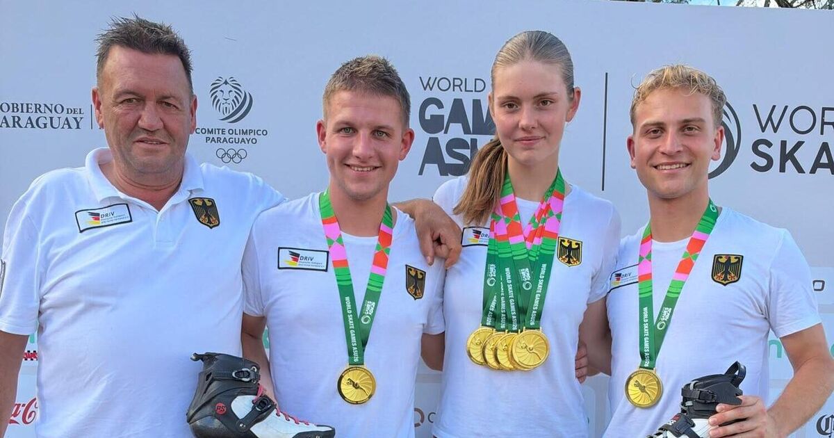 Siebenmal Gold: Teck-Inline-Akademie räumt bei WM ab