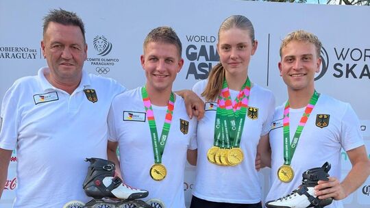 Besser hätten die Weltmeisterschaften in Paraguay für Trainer Ralf Gökeler sowie seine Schützlinge Luca Gökeler, Luna Schwarz un