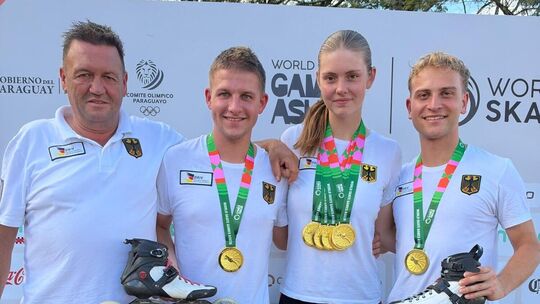Besser hätten die Weltmeisterschaften in Paraguay für Trainer Ralf Gökeler sowie seine Schützlinge Luca Gökeler, Luna Schwarz un