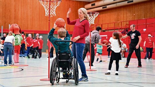 Seit jeher in der Mörikehalle in Ötlingen beheimatet, findet das Sportfest der Begegnung dieses Jahr wegen Umbauarbeiten in der