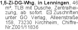 1,5-Zi-DG-Whg. in Lenning