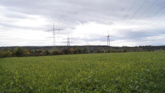 Der Solarpark mit Batteriespeicher soll auf einer zwölf Hektar großen Fläche zwischen Bodelshofen und Wendlingen entstehen. Im B Der Solarpark mit Batteriespeicher soll auf einer zwölf Hektar großen Fläche zwischen Bodelshofen und Wendlingen entstehen. Im B