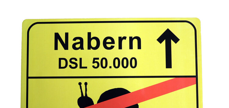 DSL-Brgerinitiative  Nabern-Lindorf, schnelle Internetanbindung wird in Betrieb genommene