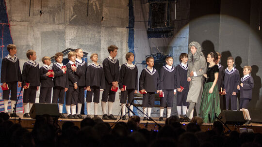 Musicalpremiere "Krach bei Bach" der Musikschule Kirchheim, Aufführung in der Stadthalle