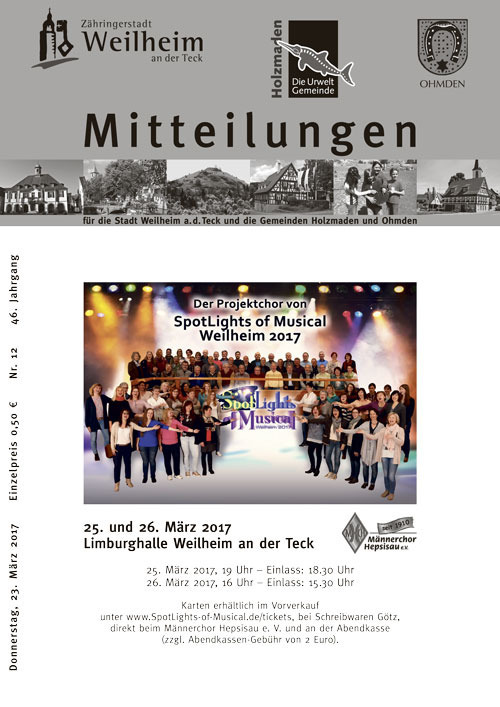 Mitteilungsblatt Weilheim