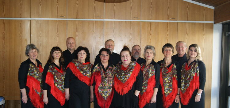 Der russisch-deutsche Chor „Melodija“ in Kirchheim besteht bereits seit zehn Jahren.Foto: pr