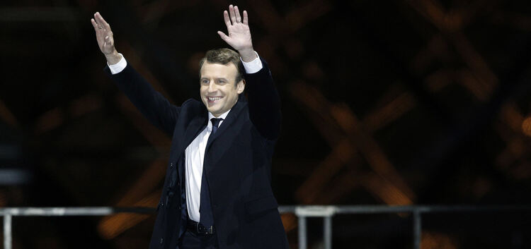 Der Wahlsieger in Frankreich heißt Emmanuel Macron.Foto: dpaa