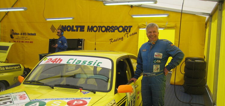 Erfolgsduo: Frank Herrmann und sein Opel Kadett C-Coupé. Foto: privat