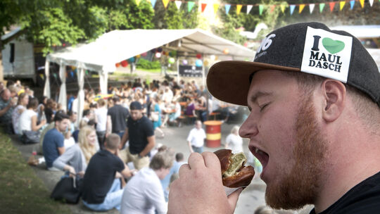 Mit Fleisch, vegetarisch oder vegan - Jeder wird auf dem zweiten Kirchheimer Streetfood-Festival fündig.Fotos: Jean-Luc Jacques
