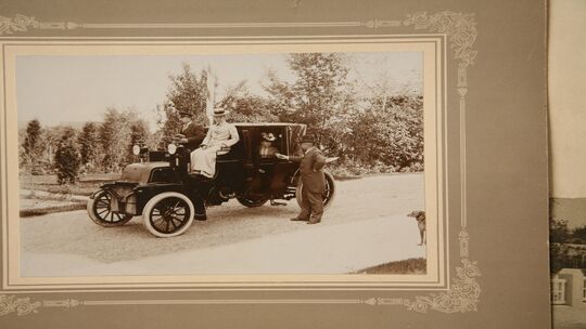 Das erste, in Kirchheimer zugelassene Auto von Max Weise. Das erste, in Kirchheimer zugelassene Auto von Max Weise.