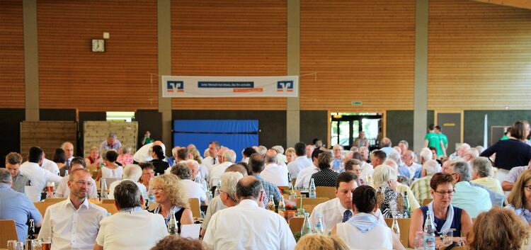 200 Gäste kamen zur Generalversammlung. Foto: Rudi Fritz