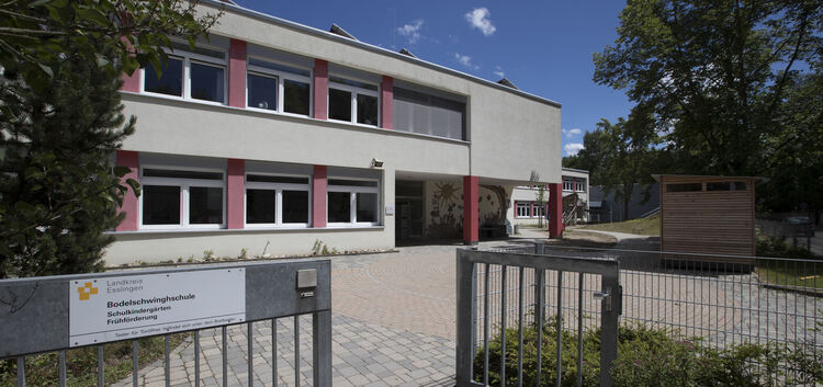 Der Bau der Bodelschwinghschule stammt aus den 1970er-Jahren.Foto: Jürgen Holzwarth