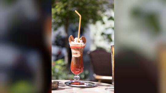 Eiskaffee Eiscafé Eis Sommer Umfrage Eiskaffee Eiscafé Eis Sommer Umfrage
