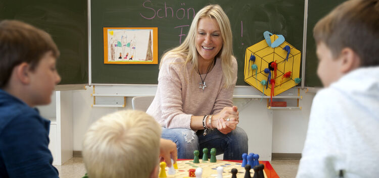 Katharina Lude-Gärtner weiß: Es geht nicht darum, was man mit Kindern spielt, sondern dass man sich Zeit für sie nimmt.Foto: Jea
