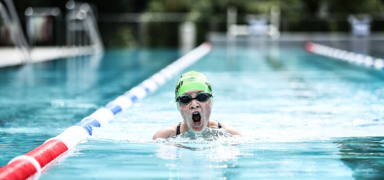 Ein guter Schwimmer zu sein, reicht nicht. Beim Swim and Run im Kirchheimer Freibad sind auch Läuferqualitäten gefragt.Foto: Ral