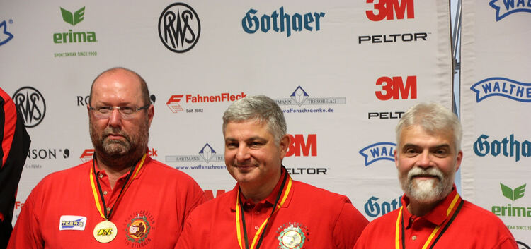 Bronze für Ötlingen (von links):  Markus Geipel, René Osthold und Roland Preissler. Foto: privat