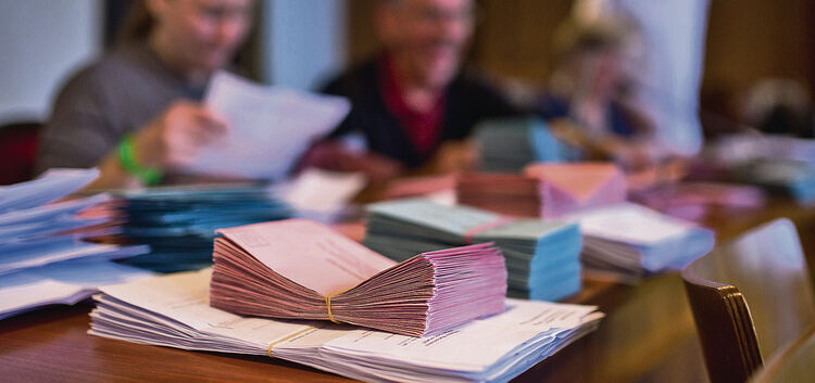 Nicht länger als drei Stunden soll das Auszählen am Bundestagswahlsonntag in Kirchheim dauern.Foto: Carsten Riedl
