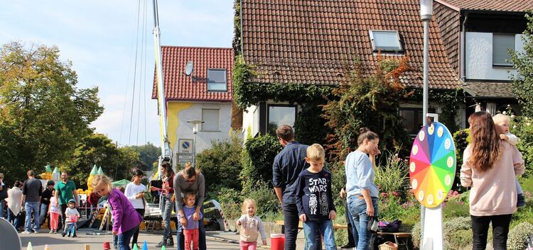 Besonders Kinder hatten beim Lindorfer Dorffest ihren Spaß. Foto: Sabrina Kreuzer