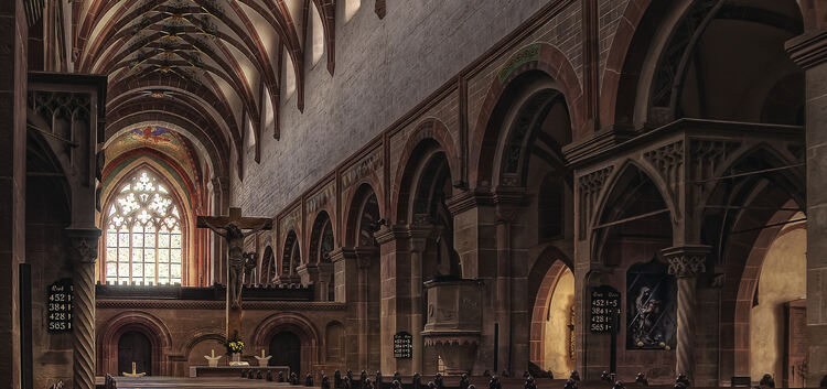 Die Klosterkirche Maulbronn war das erste Ziel des Fördervereins ­Kirchenmusik. Foto: Staatliche Schlösser und Gärten