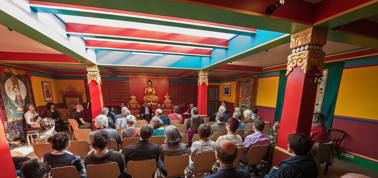 Kirchheim: Einweihung Tibetisch-Buddhistisches Zentrum in der Paracelsusstraße.