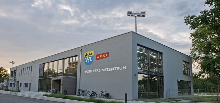 Im September vorigen Jahres eröffnet: Das VfL-Sportvereinszentrum gilt aus Architektensicht als besonders innovativ.Foto: Markus